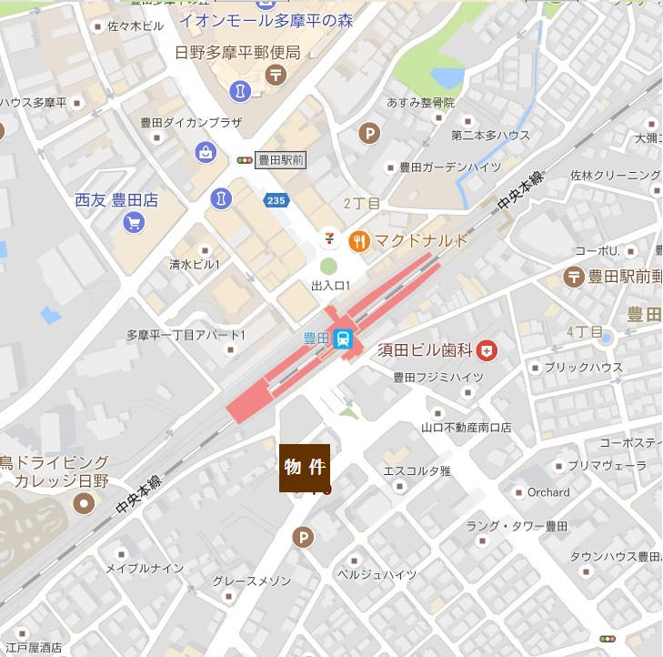 所在地図